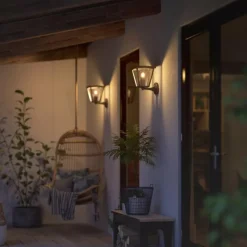 Luminaires Philips Applique murale d'extérieur Philips Hue White Inara LED Noir, 1 lumière