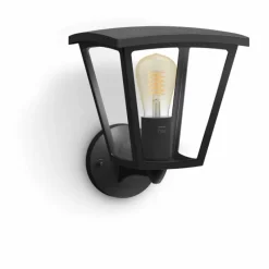 Luminaires Philips Applique murale d'extérieur Philips Hue White Inara LED Noir, 1 lumière