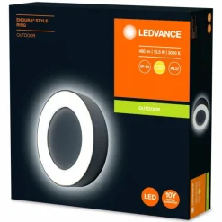 Luminaires Ledvance Applique murale d'extérieur LEDVANCE ENDURA® Gris, 1 lumière