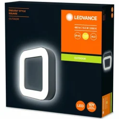 Luminaires Ledvance Applique murale d'extérieur LEDVANCE ENDURA® Gris, 1 lumière
