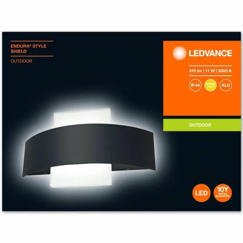 Luminaires Ledvance Applique murale d'extérieur LEDVANCE ENDURA® Gris, 1 lumière