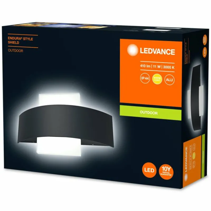 Luminaires Ledvance Applique murale d'extérieur LEDVANCE ENDURA® Gris, 1 lumière