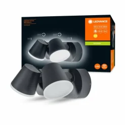 Luminaires Ledvance Applique murale d'extérieur LEDVANCE ENDURA® Gris, 2 lumières