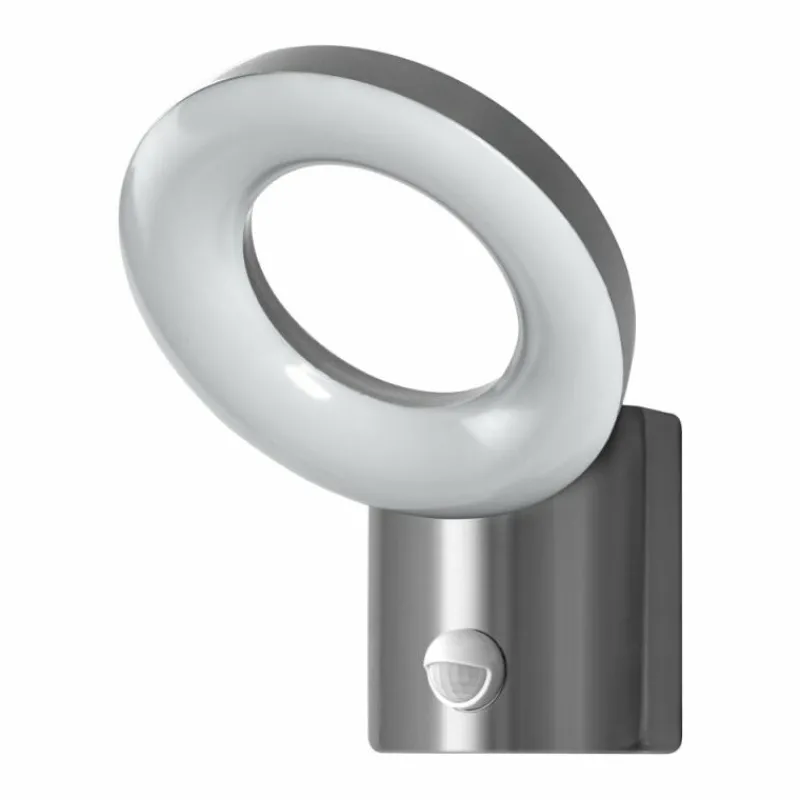 Luminaires Ledvance Applique murale d'extérieur LEDVANCE ENDURA® Acier inoxydable, 1 lumière, Détecteur de mouvement