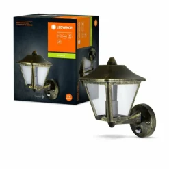 Lampes Dorées-Luminaires Ledvance Applique murale d'extérieur LEDVANCE ENDURA® Or, Noir, 1 lumière, Détecteur de mouvement