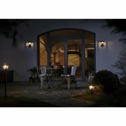 Lampes Dorées-Luminaires Ledvance Applique murale d'extérieur LEDVANCE ENDURA® Or, Noir, 1 lumière, Détecteur de mouvement