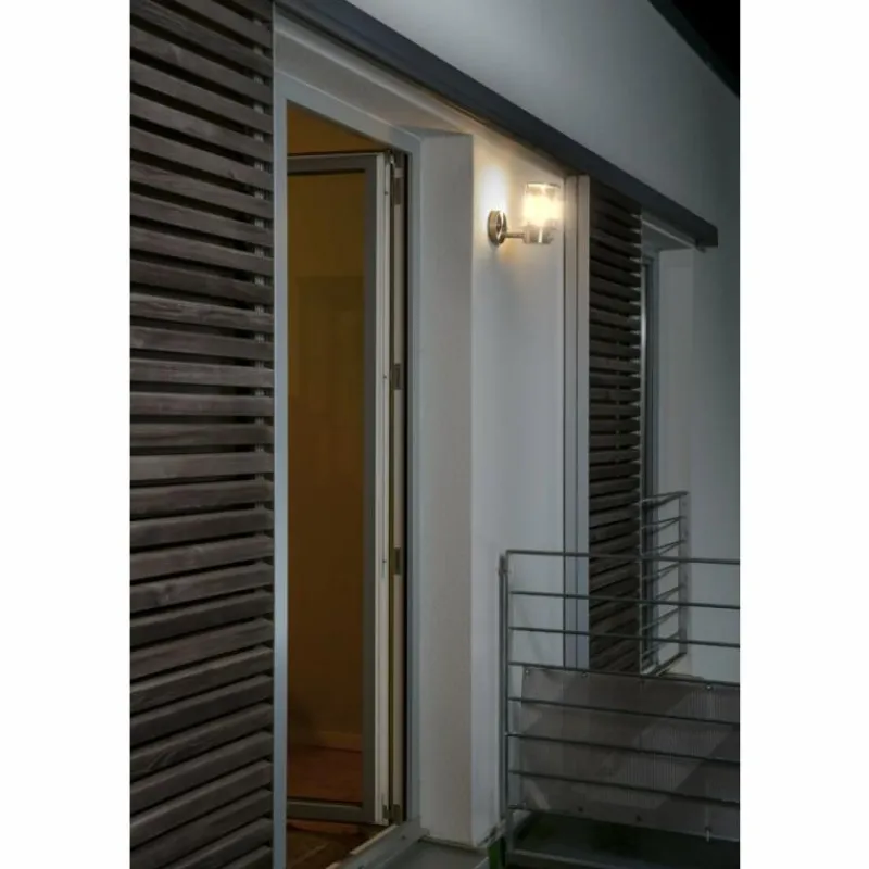 Luminaires Ledvance Applique murale d'extérieur LEDVANCE ENDURA® Acier inoxydable, 1 lumière, Détecteur de mouvement