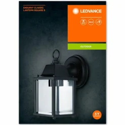 Luminaires Ledvance Applique murale d'extérieur LEDVANCE ENDURA® Noir, 1 lumière