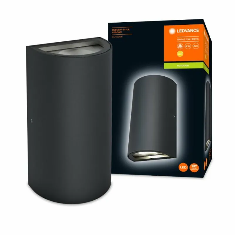 Luminaires Ledvance Applique murale d'extérieur LEDVANCE ENDURA® Gris, 1 lumière