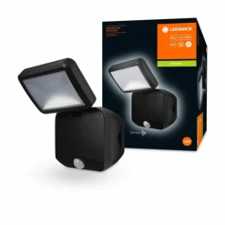 Luminaires Ledvance Applique murale d'extérieur LEDVANCE Battery Noir, 1 lumière, Détecteur de mouvement