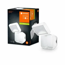 Luminaires Ledvance Applique murale d'extérieur LEDVANCE Battery Blanc, 1 lumière, Détecteur de mouvement
