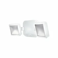 Luminaires Ledvance Applique murale d'extérieur LEDVANCE Battery Blanc, 2 lumières, Détecteur de mouvement