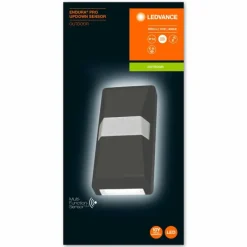 Luminaires Ledvance Applique murale d'extérieur LEDVANCE ENDURA® Gris, 1 lumière, Détecteur de mouvement