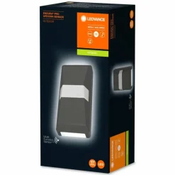 Luminaires Ledvance Applique murale d'extérieur LEDVANCE ENDURA® Gris, 1 lumière, Détecteur de mouvement