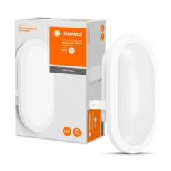 Luminaires Ledvance Applique murale d'extérieur LEDVANCE BULKHEAD Blanc, 1 lumière