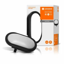 Luminaires Ledvance Applique murale d'extérieur LEDVANCE BULKHEAD Noir, 1 lumière