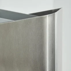 hofstein Applique murale d'extérieur Bafueiras LED Nickel mat, Blanc, 1 lumière, Télécommandes, Changeur de couleurs