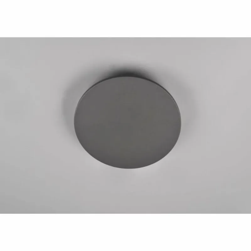 Luminaires Trio Applique murale d'extérieur Trio Belly LED Anthracite, 1 lumière