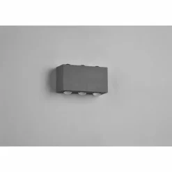Luminaires Trio Applique murale d'extérieur Trio Clyde LED Anthracite, 2 lumières