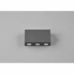 Luminaires Trio Applique murale d'extérieur Trio Clyde LED Anthracite, 2 lumières