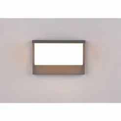 Luminaires Trio Applique murale d'extérieur Trio Nestos LED Anthracite, 1 lumière