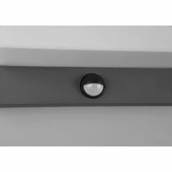 Luminaires Trio Applique murale d'extérieur Trio Nestos LED Anthracite, 1 lumière, Détecteur de mouvement