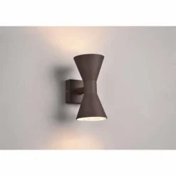 Luminaires Trio Applique murale d'extérieur Trio Ardas Rouille, 2 lumières