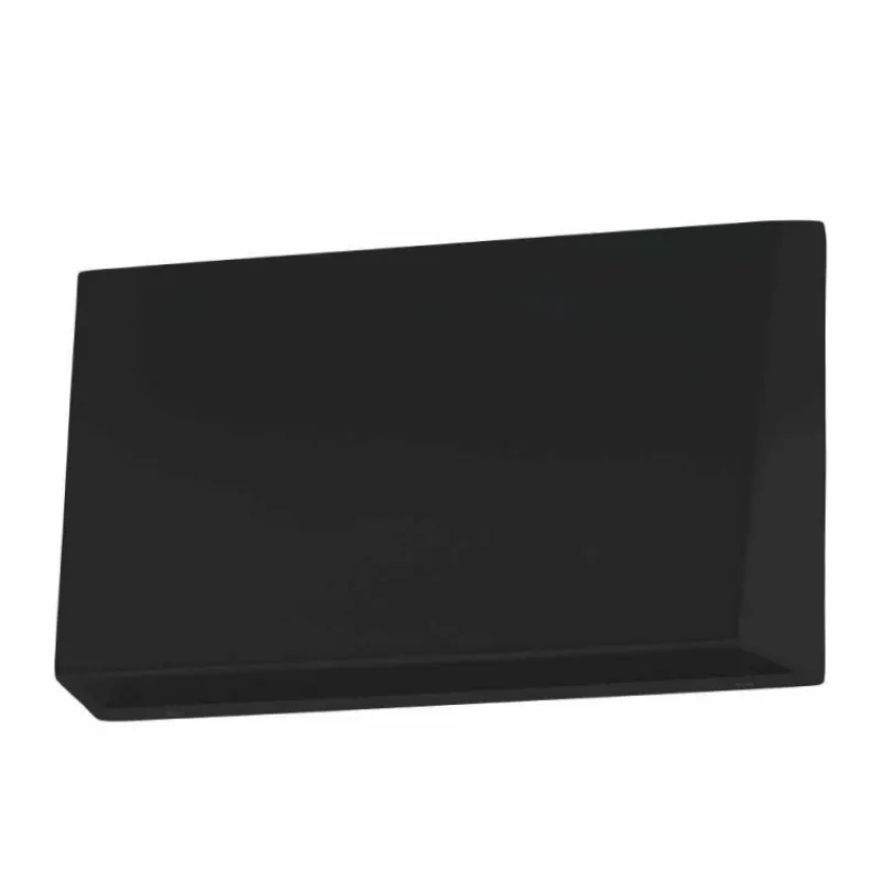 Luminaires Eglo Applique murale d'extérieur Eglo SPONGANO LED Noir, 1 lumière
