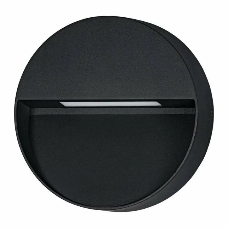 Luminaires Eglo Applique murale d'extérieur Eglo MARUGGIO LED Noir, 1 lumière