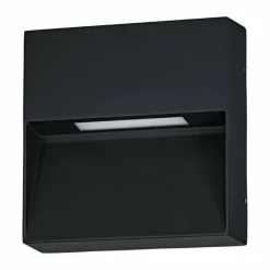 Luminaires Eglo Applique murale d'extérieur Eglo MARUGGIO LED Noir, 1 lumière