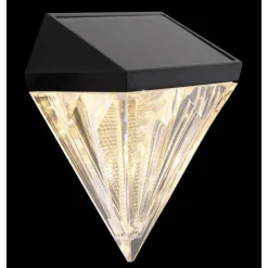 Luminaires Globo Lighting Applique murale d'extérieur Globo SOLAR LED Noir, 1 lumière