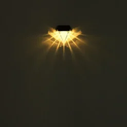 Luminaires Globo Lighting Applique murale d'extérieur Globo SOLAR LED Noir, 1 lumière