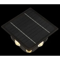 Luminaires Globo Lighting Applique murale d'extérieur Globo SOLAR LED Noir, 1 lumière