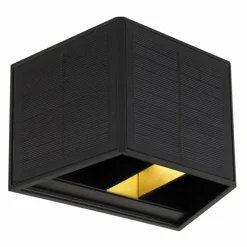 Luminaires Globo Lighting Applique murale d'extérieur Globo SOLAR LED Noir, 1 lumière