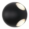 Luminaires Globo Lighting Applique murale d'extérieur Globo SLICE LED Noir, 1 lumière