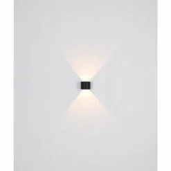 Luminaires Globo Lighting Applique murale d'extérieur Globo VERONIKA LED Noir, 1 lumière
