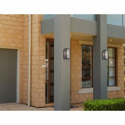 Luminaires Globo Lighting Applique murale d'extérieur Globo GUNDULA Noir, 1 lumière