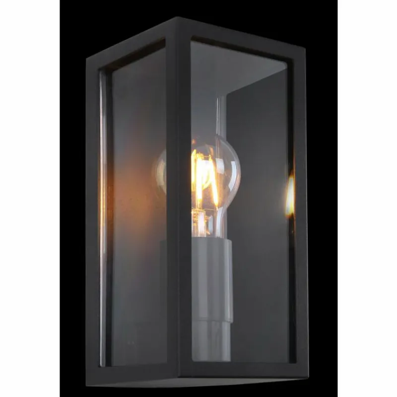 Luminaires Globo Lighting Applique murale d'extérieur Globo GUNDULA Noir, 1 lumière