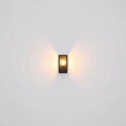 Luminaires Globo Lighting Applique murale d'extérieur Globo GUNDULA Noir, 1 lumière