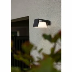 Luminaires Lutec Applique murale d'extérieur Lutec Moon LED Anthracite, 1 lumière