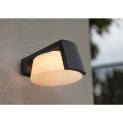 Luminaires Lutec Applique murale d'extérieur Lutec Moon LED Anthracite, 1 lumière