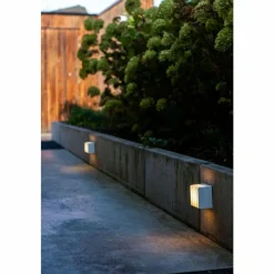 Luminaires Lutec Applique murale d'extérieur Lutec Gridy LED Blanc, 1 lumière