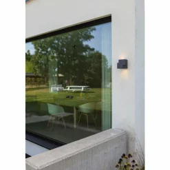 Luminaires Lutec Applique murale d'extérieur Lutec Marbo Anthracite, 2 lumières