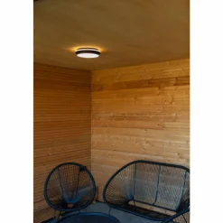 Luminaires Lutec Applique murale d'extérieur Lutec Goleta LED Noir, 1 lumière