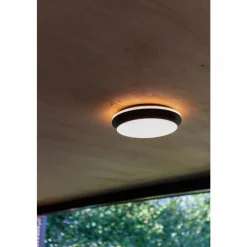 Luminaires Lutec Applique murale d'extérieur Lutec Goleta LED Noir, 1 lumière