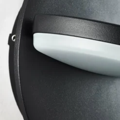 Luminaires Brilliant Applique murale d'extérieur Brilliant Soare LED Noir, 1 lumière