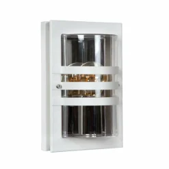 Luminaires Lucide Applique murale d'extérieur Lucide PRIVAS Blanc, 1 lumière