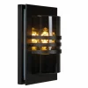 Luminaires Lucide Applique murale d'extérieur Lucide PRIVAS Noir, 1 lumière