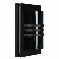 Luminaires Lucide Applique murale d'extérieur Lucide PRIVAS Noir, 1 lumière