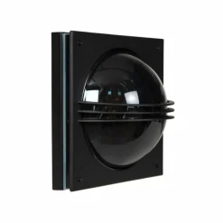 Luminaires Lucide Applique murale d'extérieur Lucide PRIVAS Noir, 2 lumières